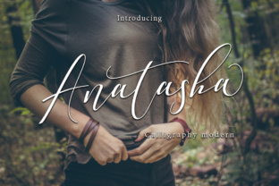 Anatasha: Elevating Digital Brand Identity with Modern Calligraphy