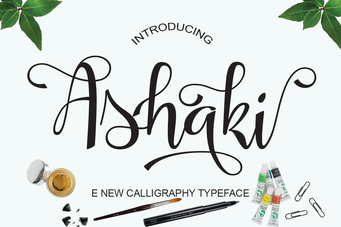 Asyaki: A Handwritten Font for Authentic Campaign Design