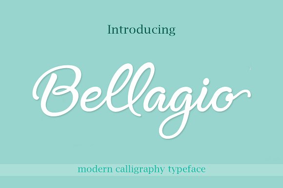 Bellagio: A Modern Script Font for Polished Web Design
