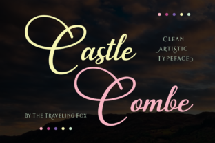 Castle Combe: The Elegant Script Font for Scroll-Stopping Brand Visuals