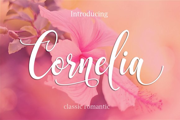 Cornelia: The Script Font That Elevates Brand Storytelling