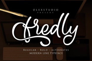 Fredly: The Handwritten Script Font for Scroll-Stopping Visuals