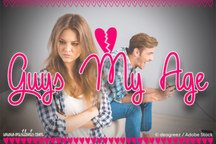 Guys My Age: A Creative Font for Brand Identity