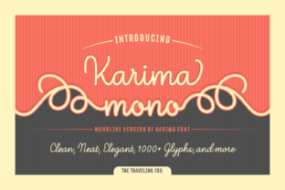 Karima Mono Review: A Stunning Monoline Script for Modern Branding