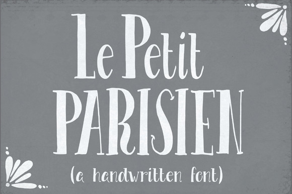 Le Petit Parisien: A Creative Font for Boutique Branding