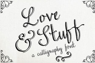 Love Stuff Pack: A Designer’s Take on Elegant Script Typography