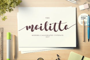Mailitta Typeface: Elevating Digital Brand Identity with Modern Script Design