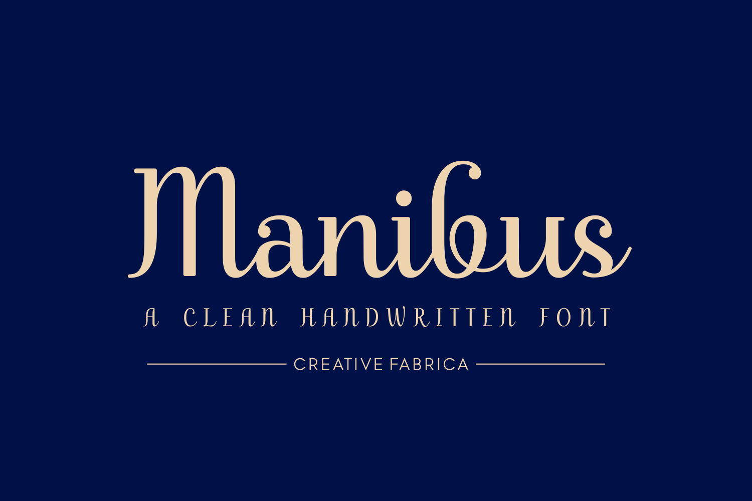 Manibus: The Elegant Handwritten Typeface for Modern Brand Storytelling