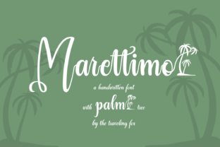 Marettimo Typeface: Injecting Island-Chic Vibe Into Summer Campaigns