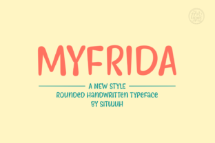 Myfrida Regular: A Playful Handwritten Font for Engaging Editorial Design
