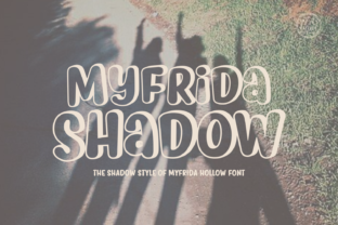 Myfrida Shadow: The Handwritten Font for Scroll-Stopping Social Media Graphics