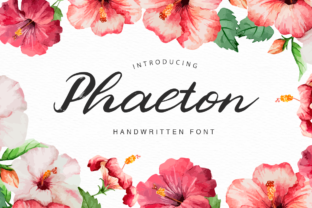 Phaeton: A Fluid Handwritten Typeface for Modern Digital Branding