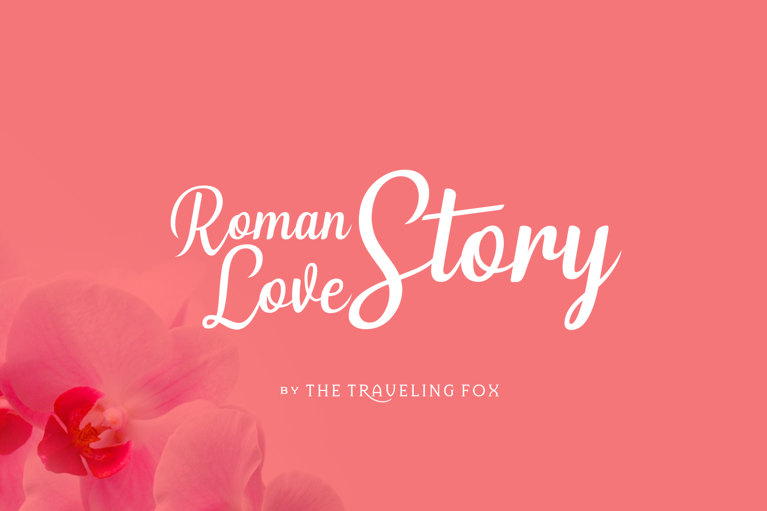 Roman Love Story: A Script Font for Editorial Design