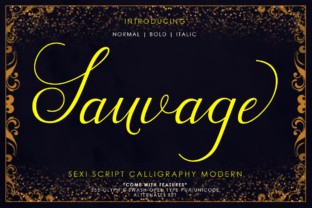 Sauvage Font Review: A Modern Script for Romantic Brand Identity