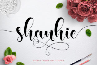 Shanhie: A Modern Script Typeface for Editorial Design