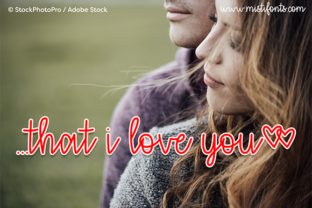 That I Love You: A Script Amp Typeface for Intimate Brand Identities